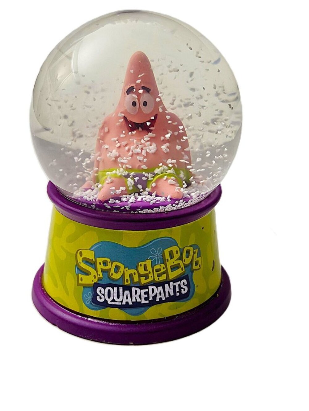 SpongeBob SquarePants Patrick Mini Snow Globe – 4”